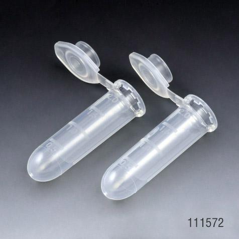 2mL Microcentrifuge Tubes, Lot Certified