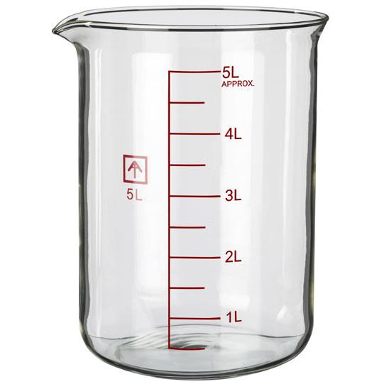 Heavy Wall, Large Capacity, Glass Beakers