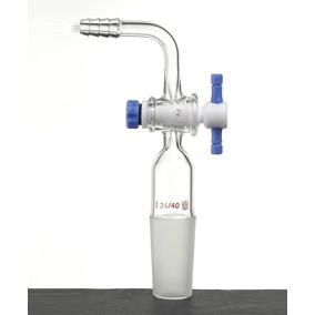 Adapter, Vacuum, PTFE Stopcock, Outer Joint