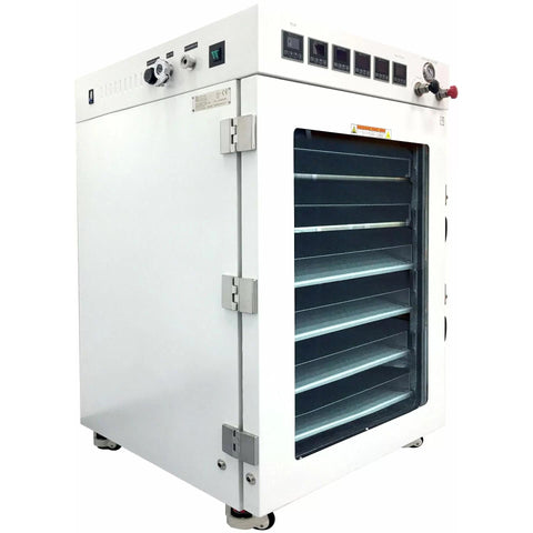 AccuTemp Vacuum Oven, 16 Cu Ft, 6 Heated Shelves, SST Tubing