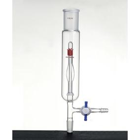 Bubbler, Hose Connection, PTFE Stopcock
