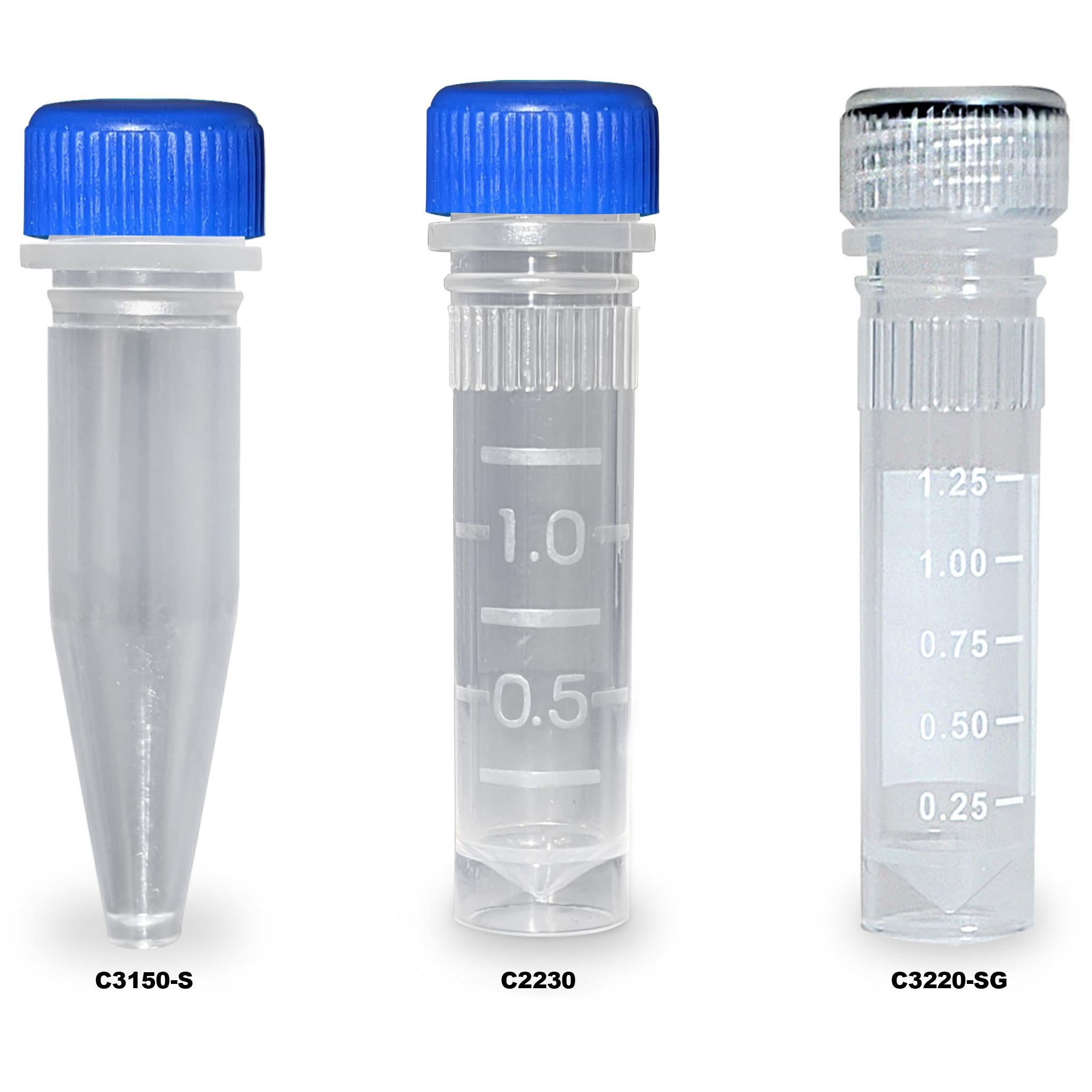 SureSeal™ Screw Cap Microcentrifuge Tubes