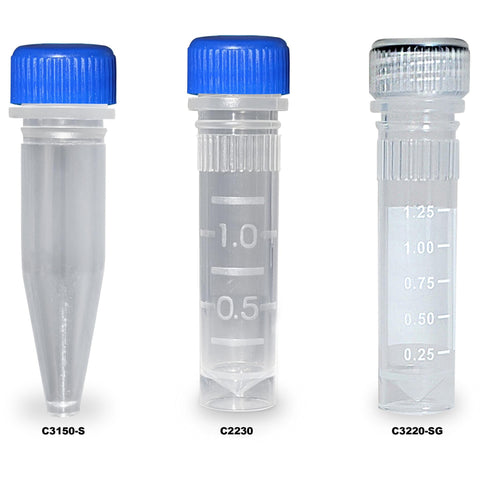 SureSeal™ Screw Cap Microcentrifuge Tubes