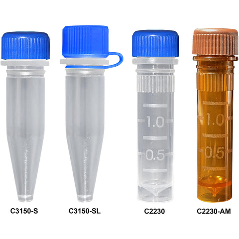 SureSeal™ Screw Cap Microcentrifuge Tubes