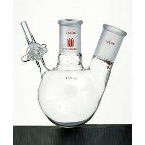 Flask, Reaction, Two Neck, Stopcock