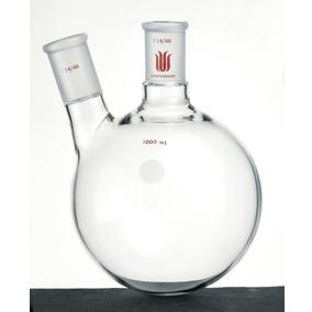 Flask, Two Neck, Angled