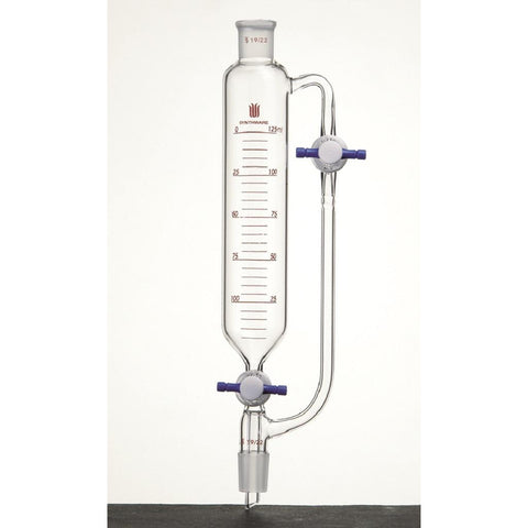 Funnel, Pressure Equalizing, PTFE Stopcocks