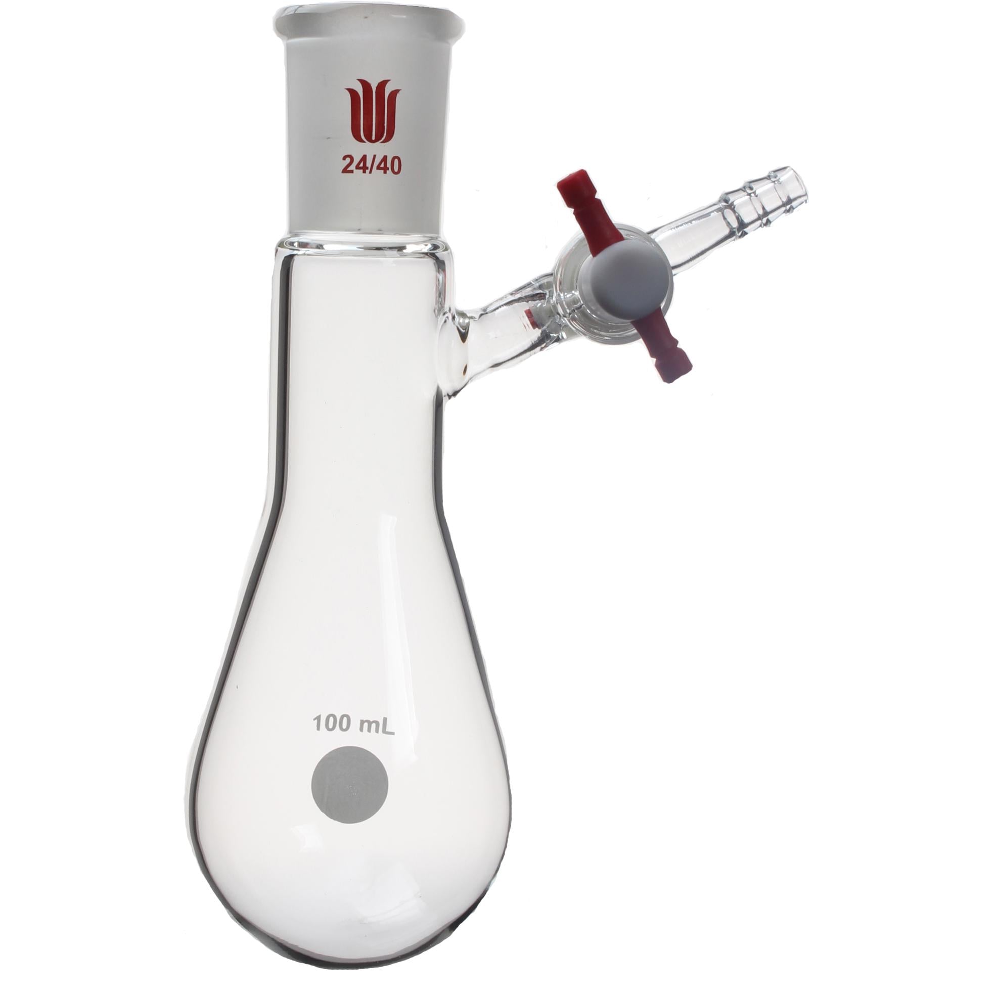 Flask, Modified Schlenk Tube, PTFE Stopcock