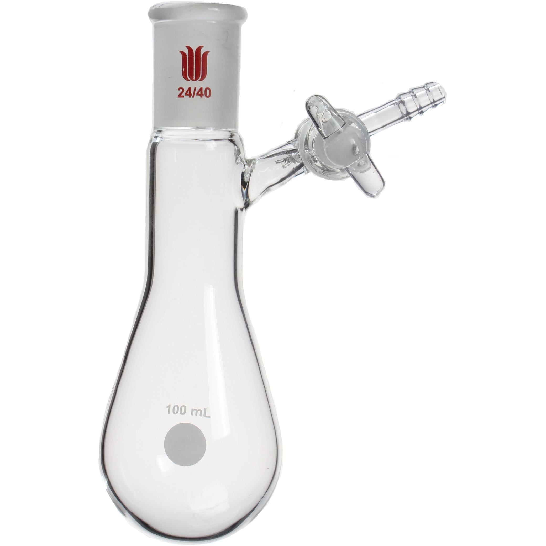 Flask, Modified Schlenk Tube, Glass Stopcock