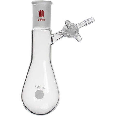 Flask, Modified Schlenk Tube, Glass Stopcock