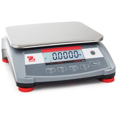 Ohaus® Ranger® 3000 Compact Bench Scales (Readability up to 0.0001 lb)