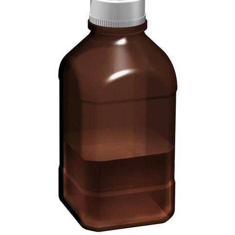 Borosilicate Glass Bottles, Amber, Autoclavable, GL45