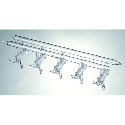 Manifold, Vacuum/Inert Gas, All Glass