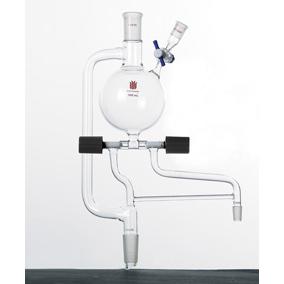Solvent Still Head, High Vacuum Valves