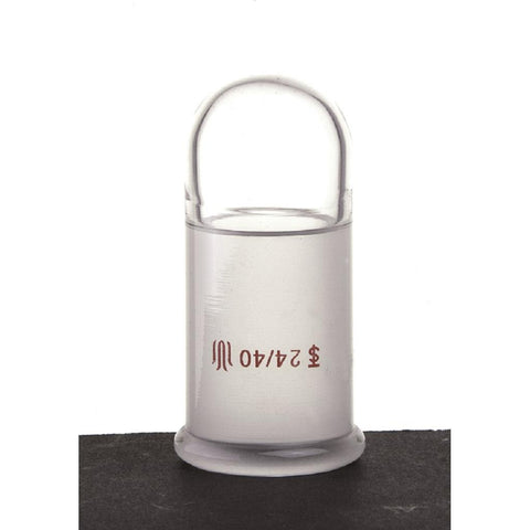 Stopper, Glass, Cap Design