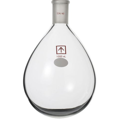 Flask, Oval-Shaped, Heavy Wall, 24/40 Joint