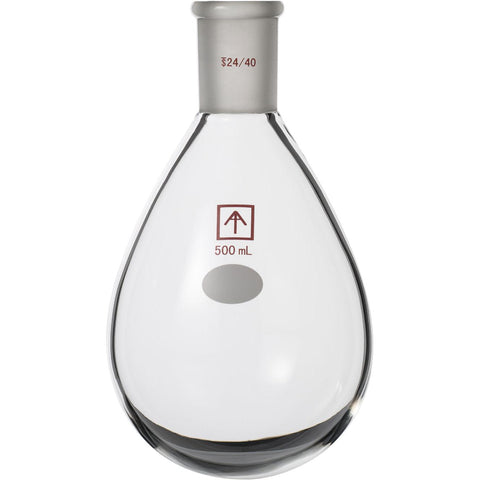 Flask, Oval-Shaped, Heavy Wall, 24/40 Joint