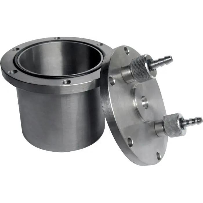 Vacuum Grinding Jars, Stainless Steel