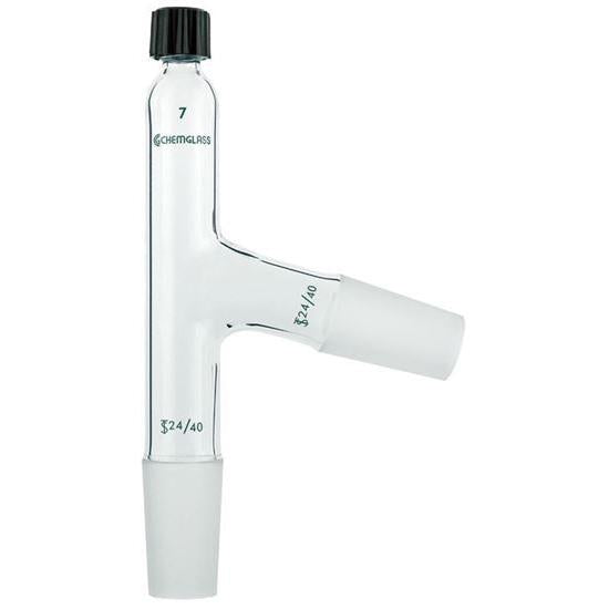Adapters, Distillation, 75°, #7 Chem-Thread, Two Inner Joints