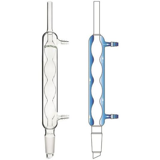 Condensers, Allihn, Plain Tubulation with Drip Tip