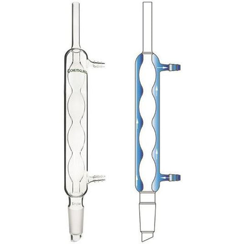 Condensers, Allihn, Plain Tubulation with Drip Tip