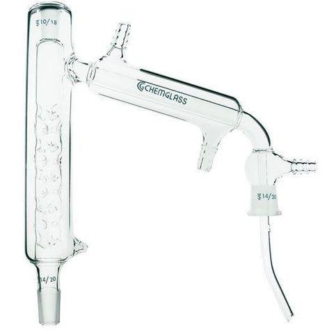 Distilling Head, Jacketed, Vigreux, Micro