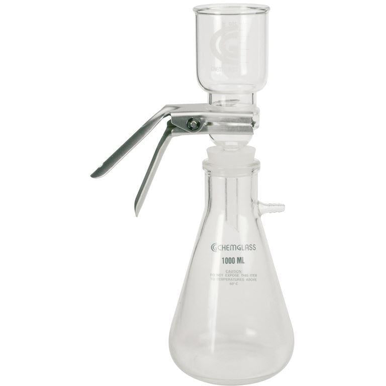 Filtration Apparatus Assembly, 47mm, Fritted