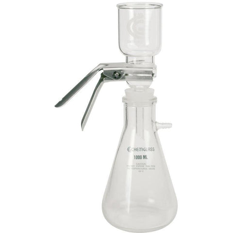 Filtration Apparatus Assembly, 47mm, Fritted