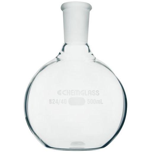 Flasks, Flat Bottom, Single Neck