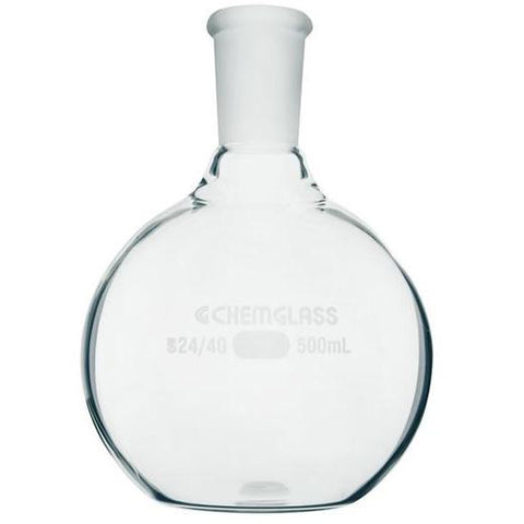 Flasks, Flat Bottom, Single Neck
