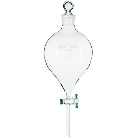 Funnels, Separatory, Globe Shaped, Large Capacity