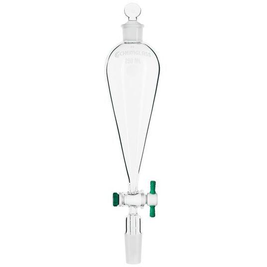 Funnels, Separatory, Squibb, PTFE Stopcocks, ST Joint