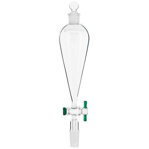 Funnels, Separatory, Squibb, PTFE Stopcocks, ST Joint