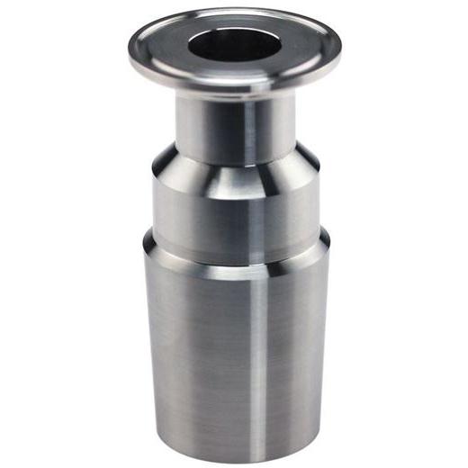 Adapters, Sanitary to Standard Taper, Stainless Steel, Tri-Clamp