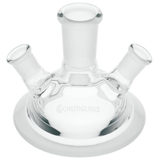 Reaction Vessel Lid, 3-Necks, Angled