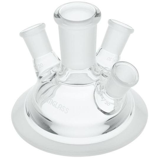 Reaction Vessel Lid, 4-Necks, Angled