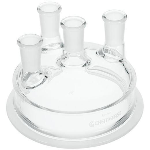 Reaction Vessel Lids, 4-Necks, Vertical