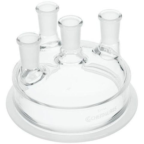 Reaction Vessel Lids, 4-Necks, Vertical