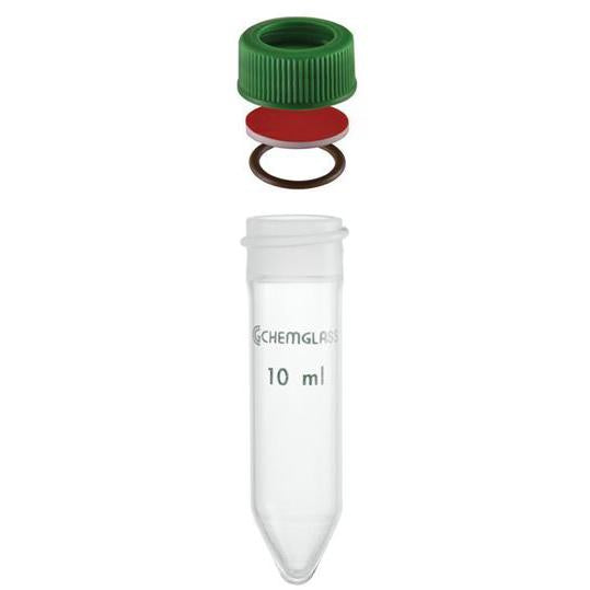 Conical Reaction Vials, Thin Wall, Minum-Ware