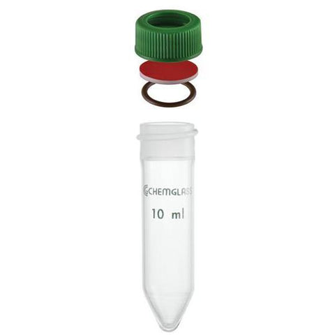 Conical Reaction Vials, Thin Wall, Minum-Ware