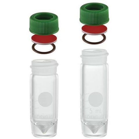 Conical Reaction Vials, Minum-Ware, Self Standing