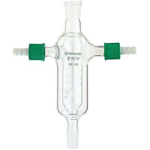 Micro Coil Condenser, Jacketed, Compatible with Mettler Easymax