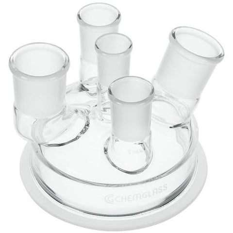 Reaction Vessel Lid, 5-Necks, 150mm Flange