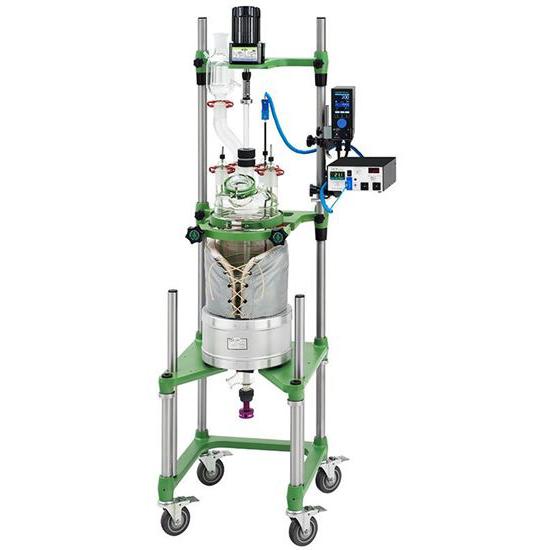 Process Reactors, 10L, Cylindrical, Unjacketed, Electric or Air Motor
