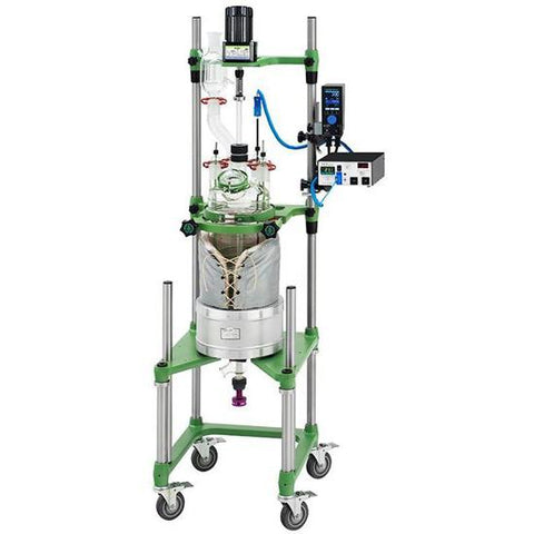 Process Reactors, 10L, Cylindrical, Unjacketed, Electric or Air Motor