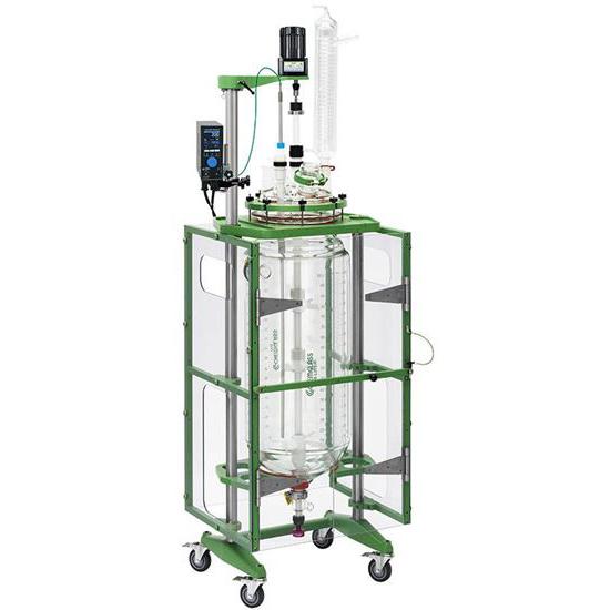 Process Reactors, Cylindrical, Jacketed, 75L, Electric or Air Motor
