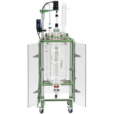 Process Reactor Systems, Jacketed, Electric Motor, 100L, Tall