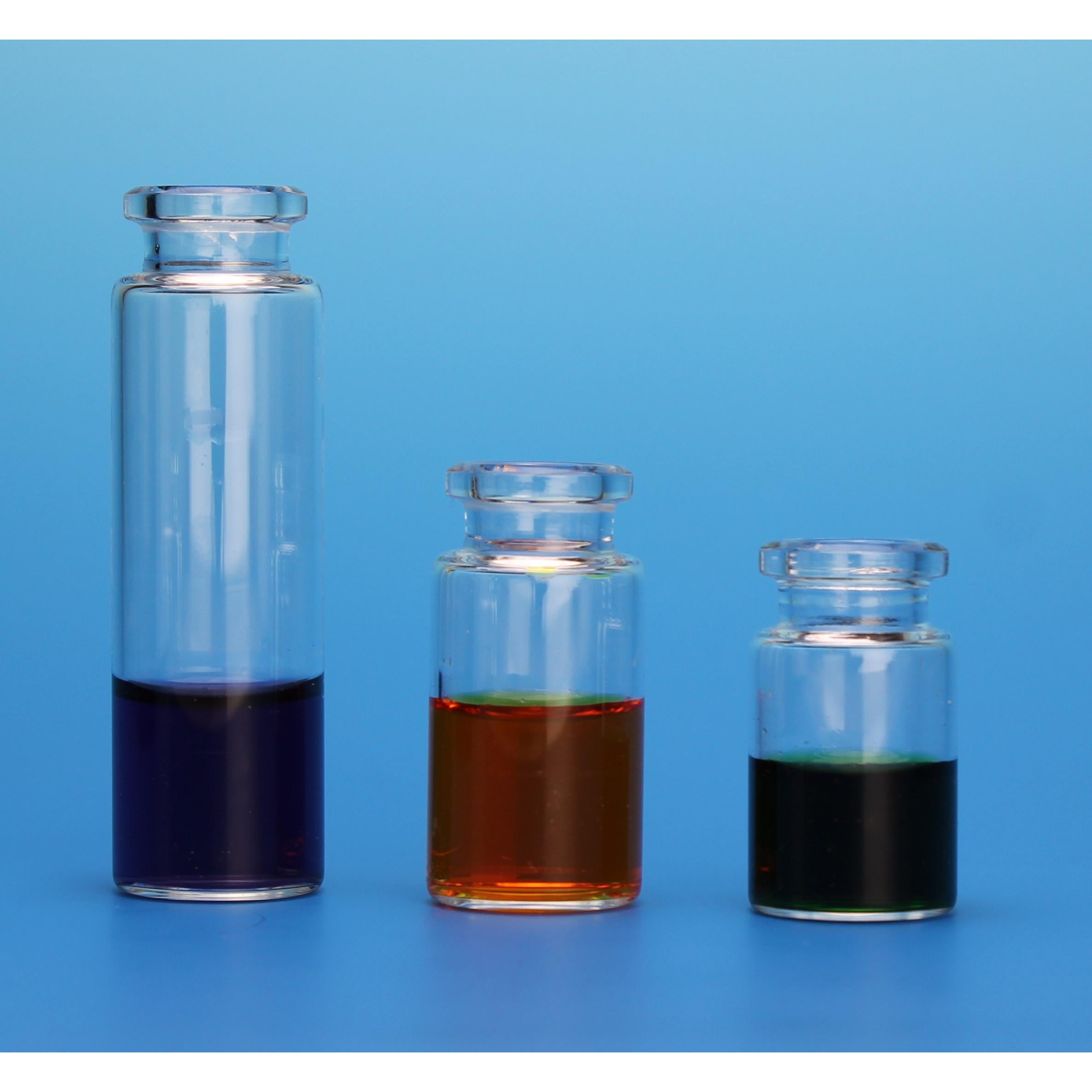 20mm Crimp Headspace Vials, Flat Bottom