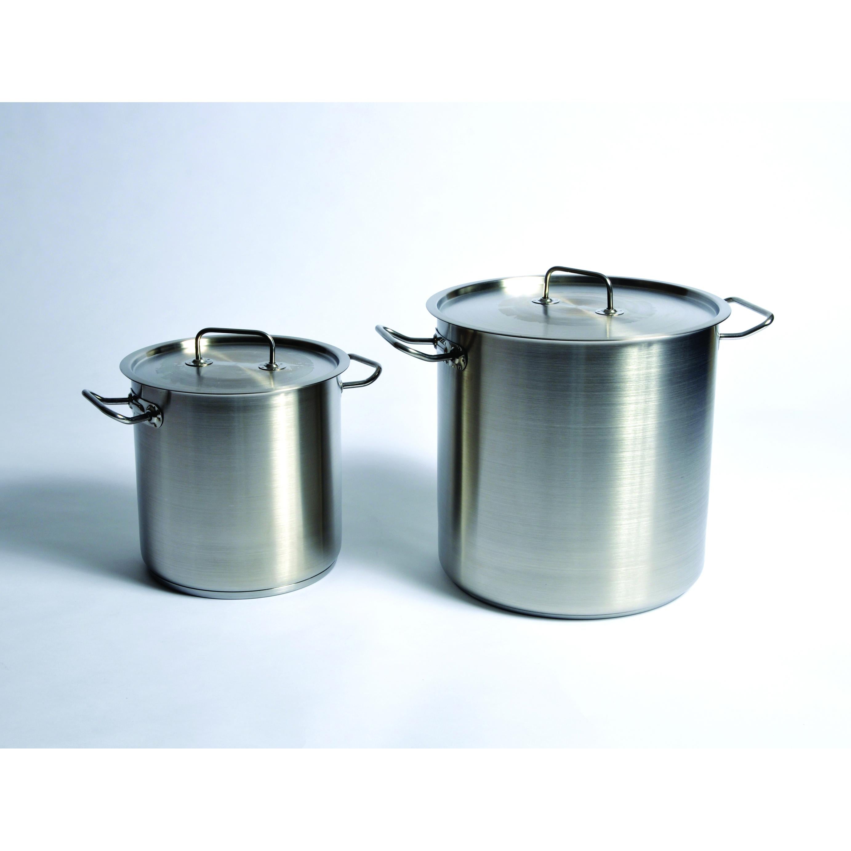 Utility Tanks with LID (Stock Pot), Stainless Steel