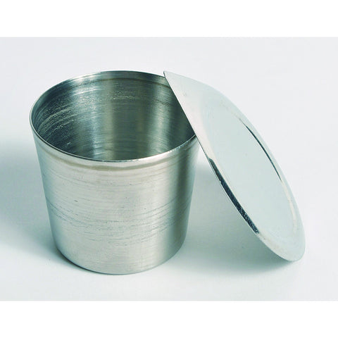 Crucibles with Lid, Stainless Steel